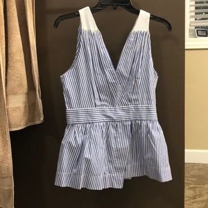 Summer peplum tank